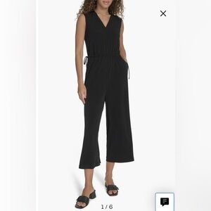 Elegant Black Sleeveless Jumpsuit
